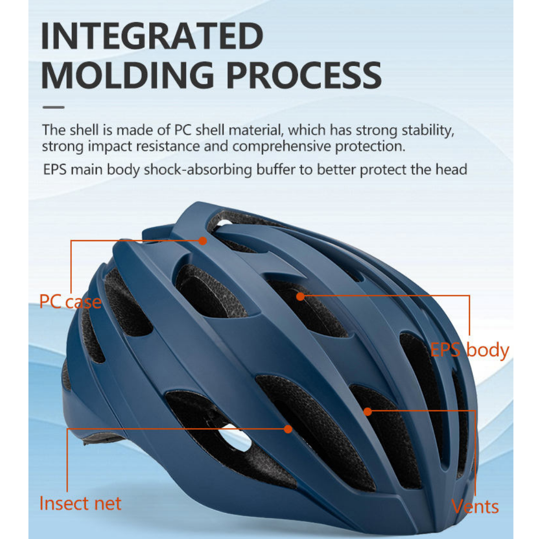 Premium Adult Bicycle Helmet - Eco-Cruise HT-004