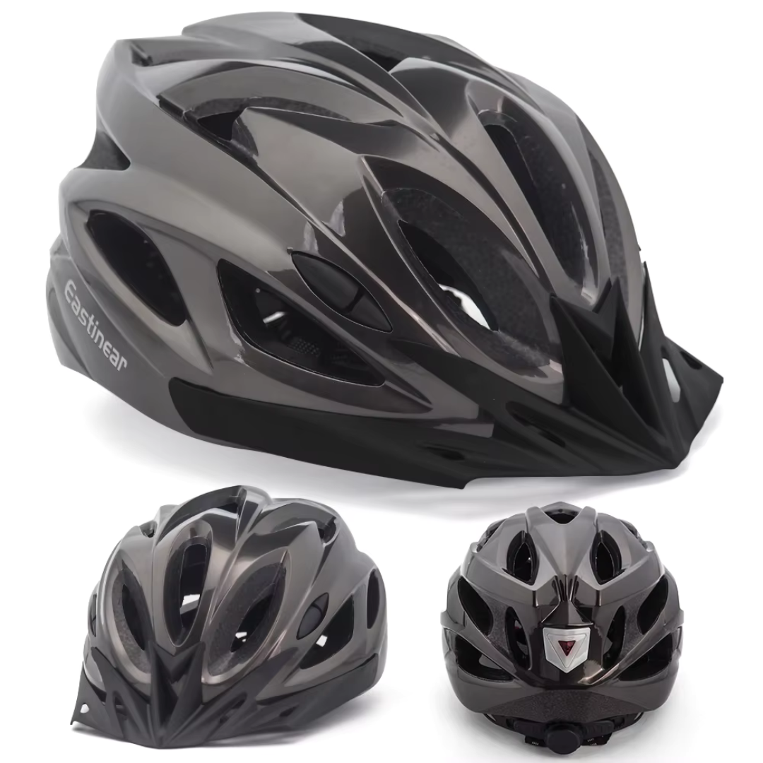 Adult Bicycle Helmet with Visor - Eco-Cruise HT-13V
