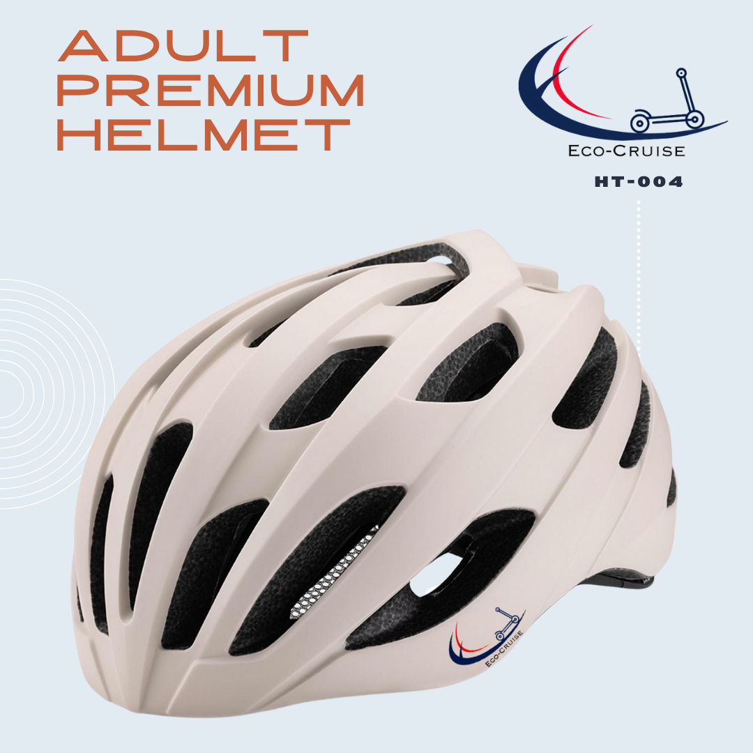 Premium Adult Bicycle Helmet - Eco-Cruise HT-004