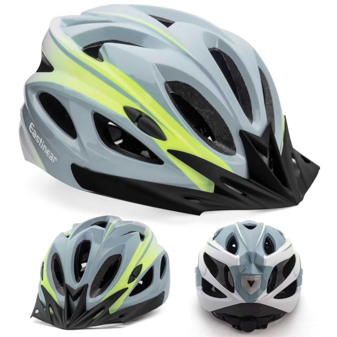 Adult Bicycle Helmet with Visor - Eco-Cruise HT-13V