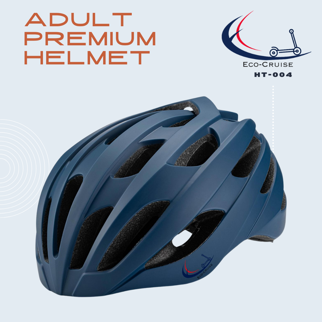 Premium Adult Bicycle Helmet - Eco-Cruise HT-004