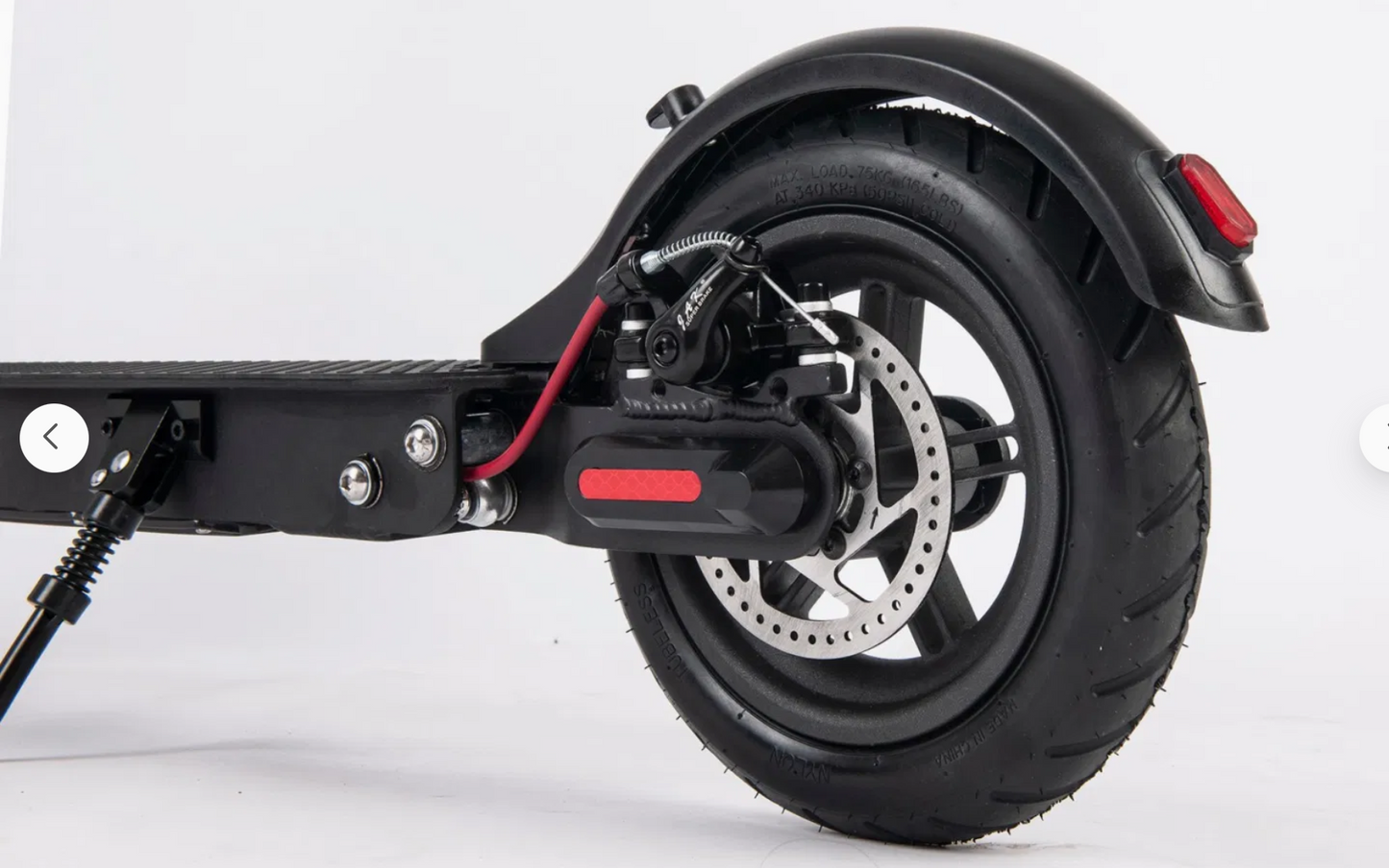 Eco-Cruise KDS-ES8-2 – 350W foldable scooter, 25 km/h, 25-35 km range, dual brakes, headlamp.